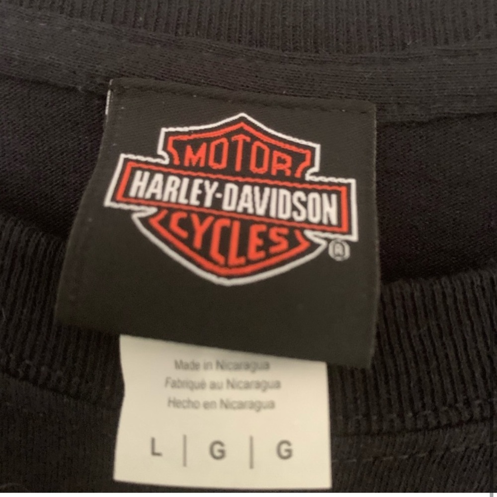 VINTAGE 90S HARLEY DAVIDSON SHIRT - Picture 2 of 5